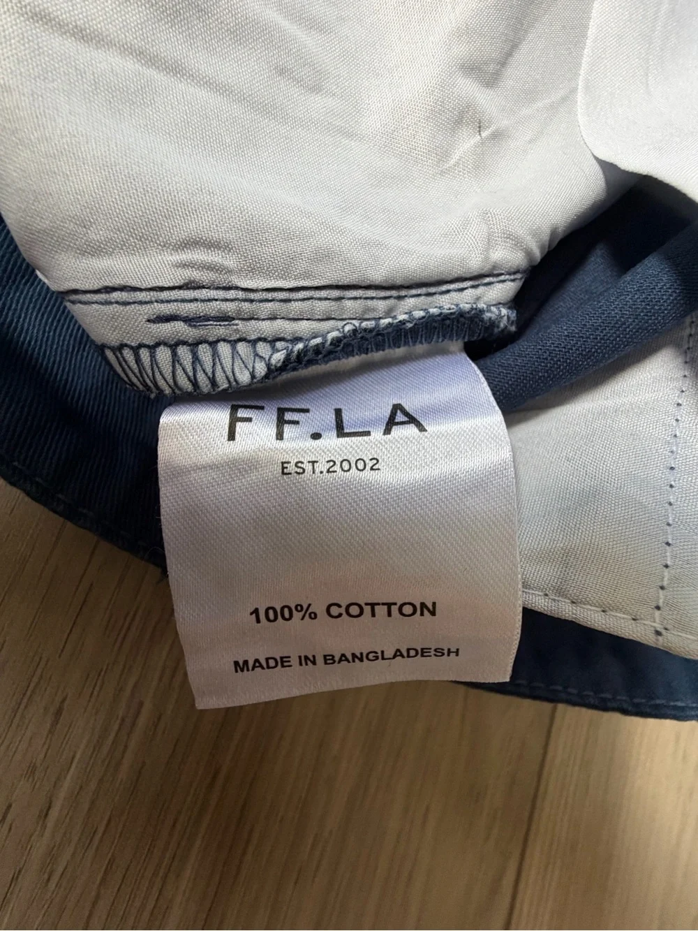 FF.LA Five Four Men's Navy Cotton Casual Shorts Chino 9” inseam Sz 30 NWOT